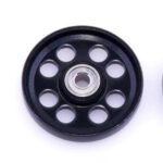 Aluminum Alloy 17mm Roller 8 Holes (Pair)