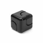 BLACK Cube Fidget Spinner X Gyroscope