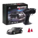Black Porsche GT3 Desktop RC Drift Car 1:64