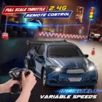 Blue BMW Desktop RC Drift Car 1:64 - Image 4