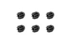 Carbon Reinforced 8T Pinion Gear (6 pieces)