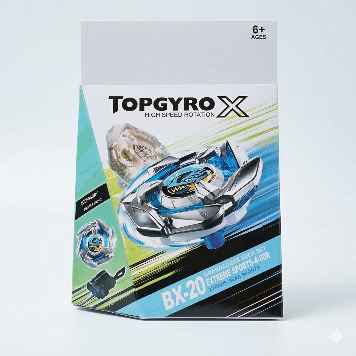 BX-20 Drandagger Extreme Sports 4-60R Beyblade Set by TopGyro X