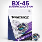 BX-45 Samurai Kalibur 6-70M Beyblade Set by TopGyro X