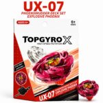 UX-07 Phoenixrudder Explosive Phoenix Beyblade Set by TopGyro X
