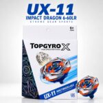 UX-11 Impact Dragon 6-60LR Beyblade Set by TopGyro X