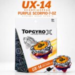 UX-14 Scorpiospear Purple Scorpio-7-0Z Beyblade Set by TopGyro X