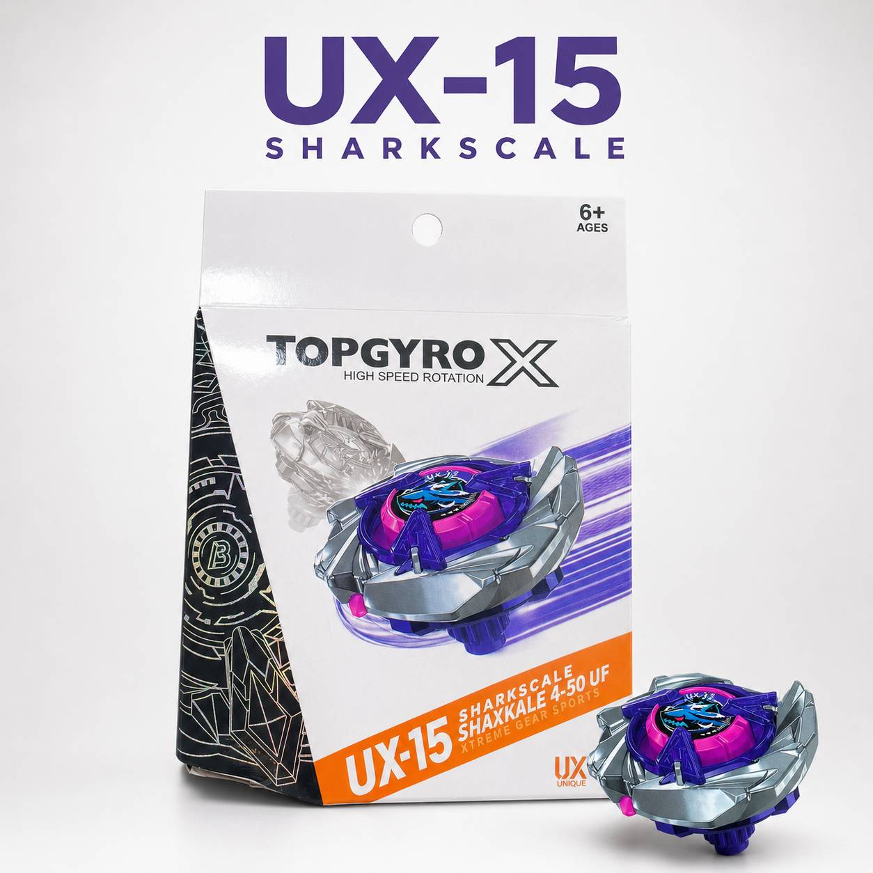 beyblade-x-ux-15-sharkscale UX-15 Sharkscale By Topgyro - Image 1