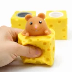 Squishy Cheese Mouse Toy - Image 4