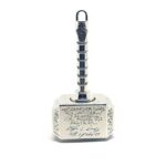 Thor's hammer spinner (Bright silver)