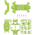 Tamiya 95702 - Mini 4WD GUP MS Chassis Set (Yellow Green)
