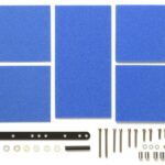 Tamiya - Brake Sponge Set Mild (1/2/3mm Blue)