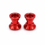 9-8mm Double Section Rollers (Pair) - Red