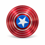 Captain AmericaShield Metal Fidget Spinner (Plastic box)