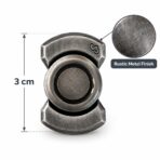 Anti stress Magnetic Fidget Spinner - Gray Silver