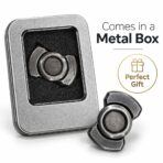 Anti stress Magnetic Fidget Spinner - Gray Silver - Image 4