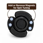 Anti stress Magnetic Fidget Spinner - black - Image 3