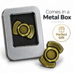 Anti stress Magnetic Fidget Spinner - Brass - Image 4
