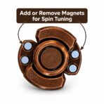 Anti stress Magnetic Fidget Spinner - bronze - Image 3