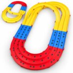 Mini 4WD 3-Lane Race Track Set - 2.5 x 1.5 m - Image 2