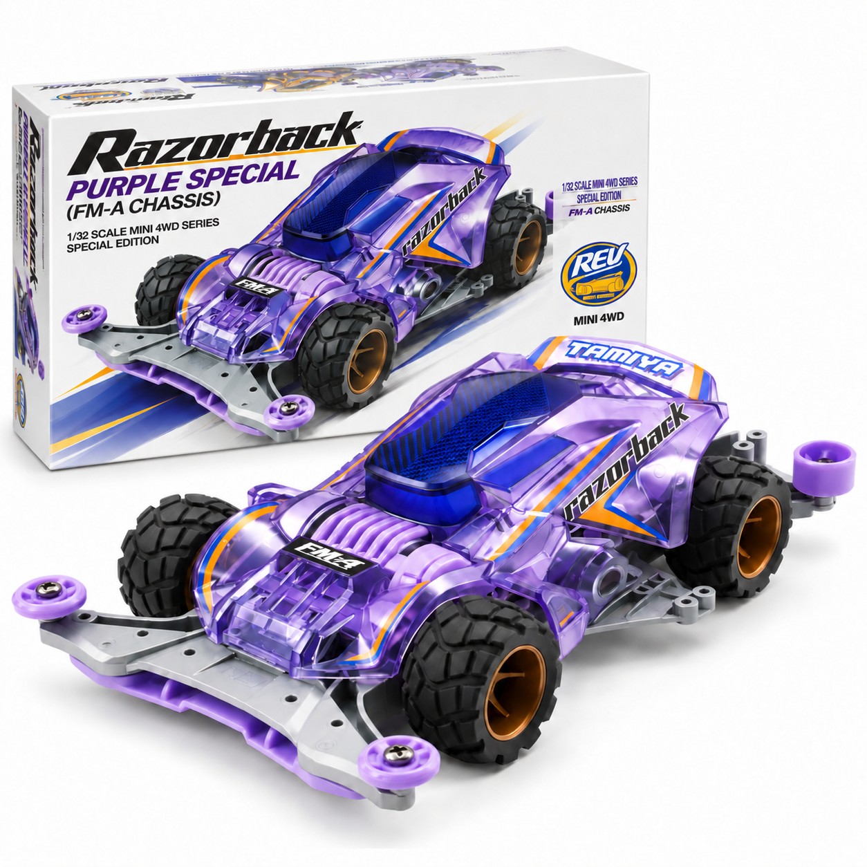 1Q1Y1tlD_9WMpED9X2Sw3VSpYuGJ9vgyUw1600.jpg Razor Back- Clear Violet Special - FMA Chassis - High Copy - Image 1