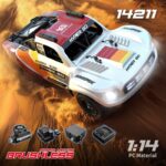 MJX Hyper Go 1/14 Brushless 4X4 RC Desert Truck with Gyro – RTR All Terrain Short Course Truck