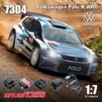 MJX Hyper Go 1/7 Volkswagen Polo R WRC RC Rally Car 4S 5000mAh 35C Brushless 90km/h
