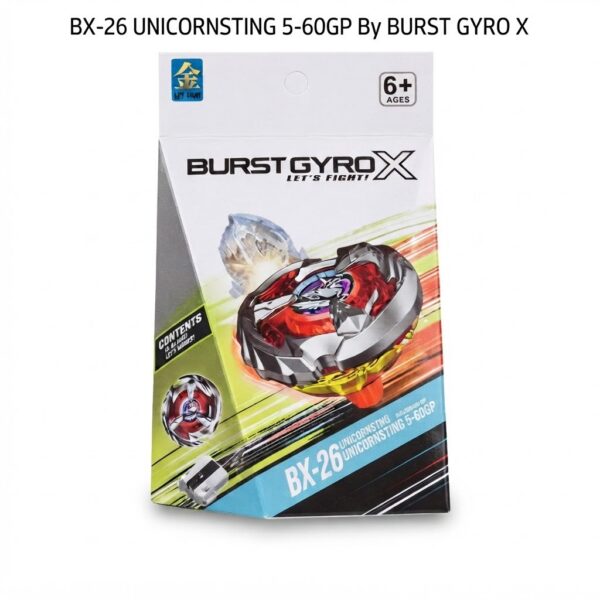 BX-26 UNICORNSTING 5-60GP Beyblade Set By BURST GYRO X