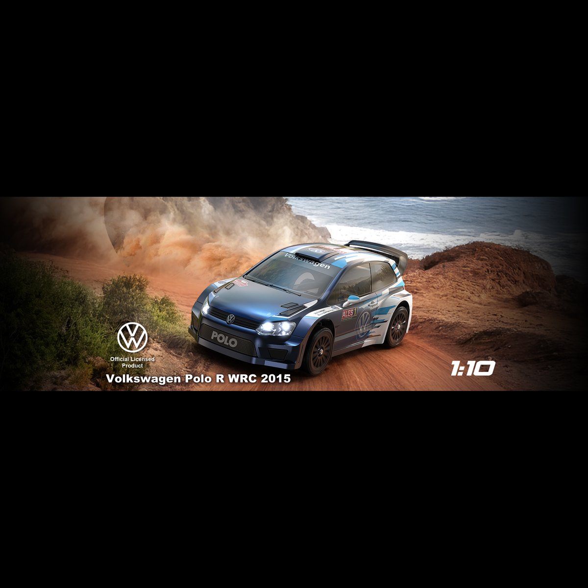 MJX Hyper Go 1/10 Volkswagen Polo R WRC Brushless RC Rally Car – 70km/h 3S RTR
