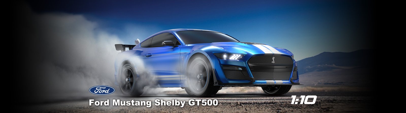 MJX Hyper Go Shelby GT500 1:10 Ford Muscle Rocket 70km/h