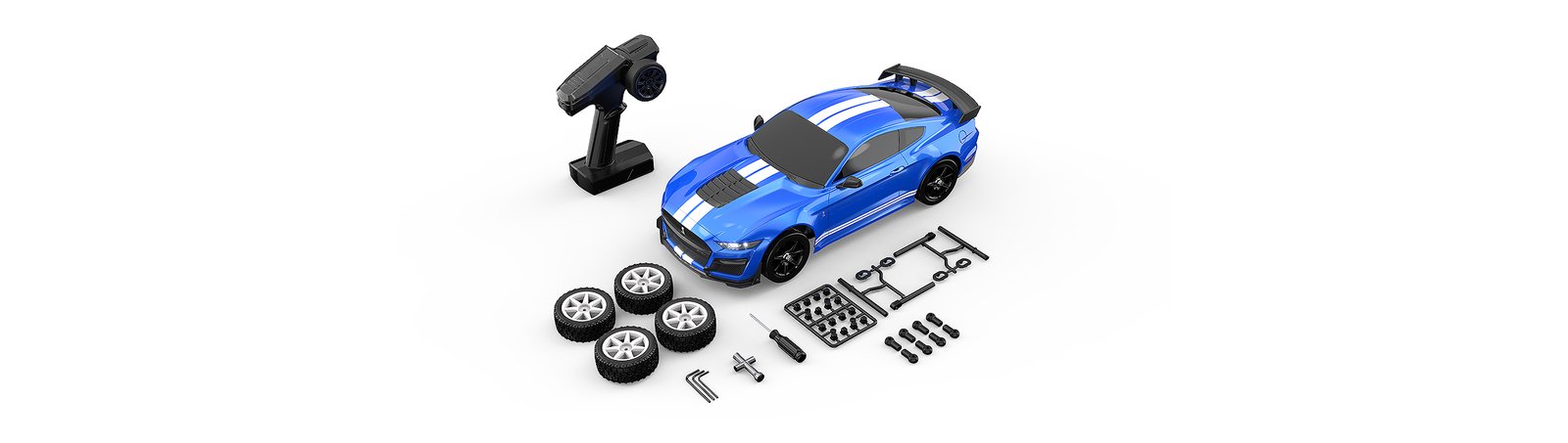 MJX Hyper Go Shelby GT500 1:10 Ford Muscle Rocket 70km/h