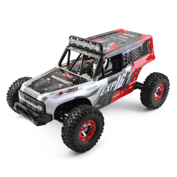 WLToys 124006 1/12 4WD RC Crawler Jeep 45km/h RTR – LED Lights